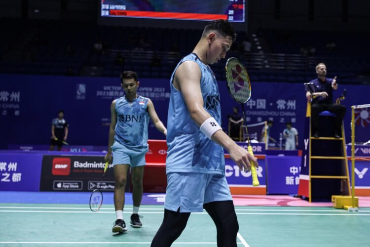 Fajar/Rian di Babak 32 Besar China Open 2023 (Foto: PBSI)