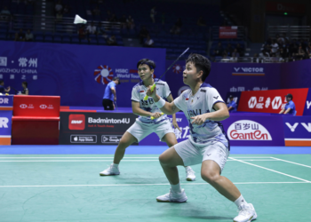 Apri/Fadia di Babak Perempat Final China Open 2023 (Foto: PBSI)