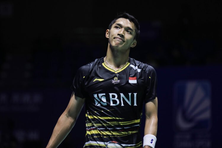 Jonatan Christie di Babak Semifinal China Open 2023 (Foto: PBSI)