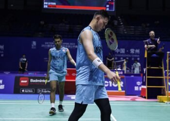 Fajar/Rian di Babak 16 Besar Hong Kong Open 2023 (Foto: PBSI)