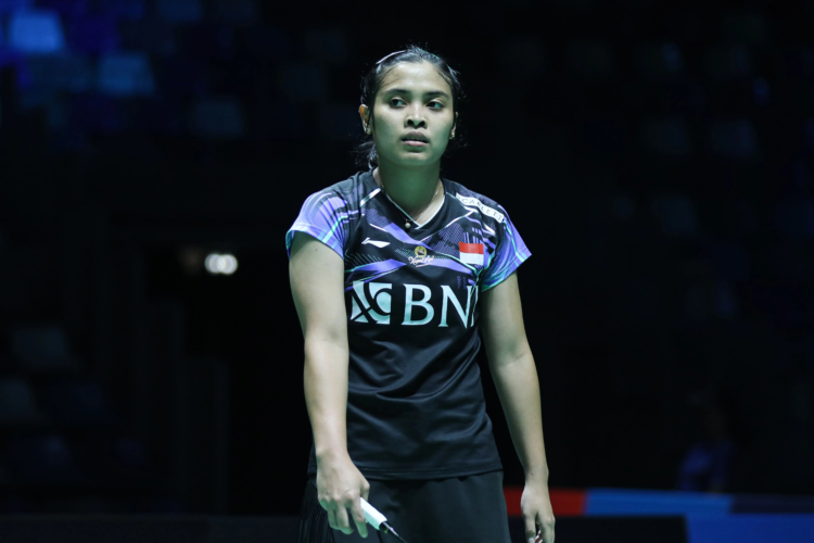 Gregoria Mariska Tunjung di Babak 32 Besar French Open 2023 (Foto: PBSI)