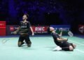 Bagas/Fikri di Babak Semifinal French Open 2023 (Foto: PBSI)