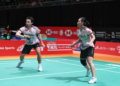 Rinov Rivaldy/Pitha Haningtyas Mentari di Babak 32 Besar Kumamoto Masters 2023 (Foto: PBSI)