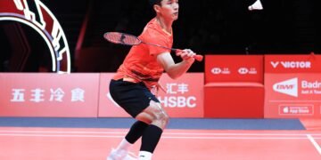 Jonatan Christie di Hari Ketiga BWF World Tour Finals 2023 (Foto: PBSI)