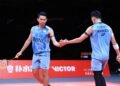 Fajar Alfian/Muhammad Rian Ardianto di Babak Semifinal BWF World Tour Finals 2023 (Foto: PBSI)