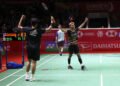 Muhammad Shohibul Fikri/Bagas Maulana di Babak 16 Besar Indonesia Masters 2024 (Foto: PBSI)