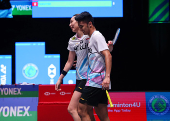 Dejan Ferdinansyah/Gloria Emanuelle Widjaja di Babak 32 Besar German Open 2024 (Foto: PBSI)