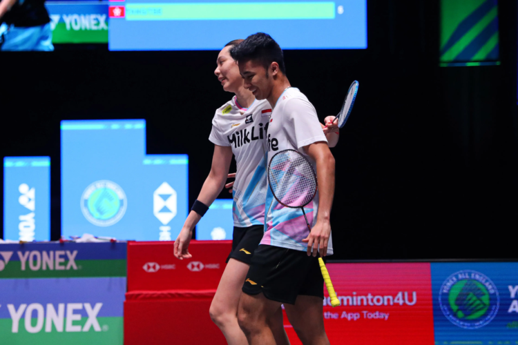 Dejan Ferdinansyah/Gloria Emanuelle Widjaja di Babak 32 Besar German Open 2024 (Foto: PBSI)