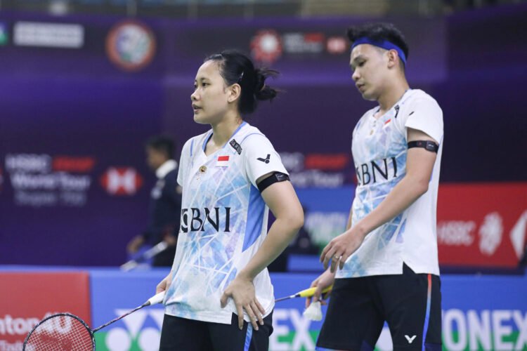 Rinov Rivaldy/Pitha Haningtyas Mentari di Babak 16 Besar German Open 2024 (Foto: PBSI)