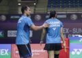 Rehan Naufal Kusharjanto/Lisa Ayu Kusumawati di Babak Semifinal German Open 2024 (Foto: PBSI)
