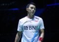 Jonatan Christie di Babak 32 Besar French Open 2024 (Foto: PBSI)