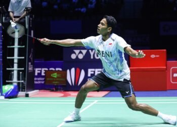 Chico Aura Dwi Wardoyo di Babak Semifinal French Open 2024 (Foto: PBSI)