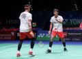 Muhammad Shohibul Fikri/Bagas Maulana di Babak Semifinal Swiss Open 2024 (Foto: PBSI)
