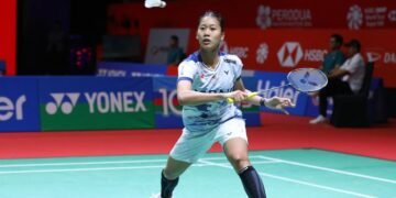Putri Kusuma Wardani di Babak 16 Besar Malaysia Masters 2024 (Foto: PBSI)