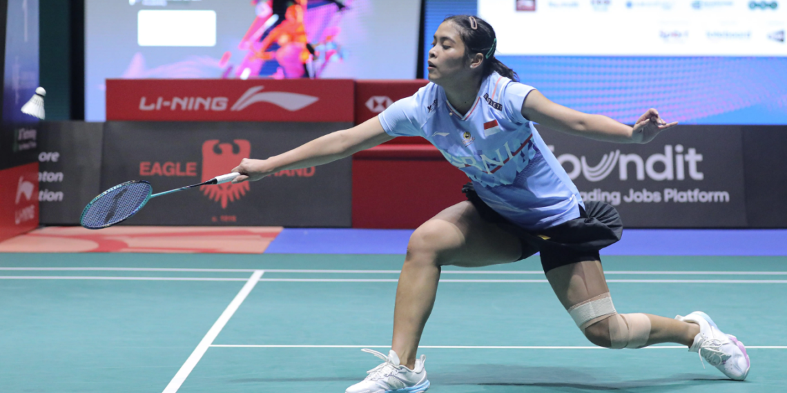Gregoria Mariska Tunjung di Babak Semifinal Singapore Open 2024 (Foto: PBSI)