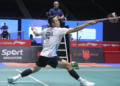 Jonatan Christie di Babak 32 Besar Singapore Open 2024 (Foto: PBSI)