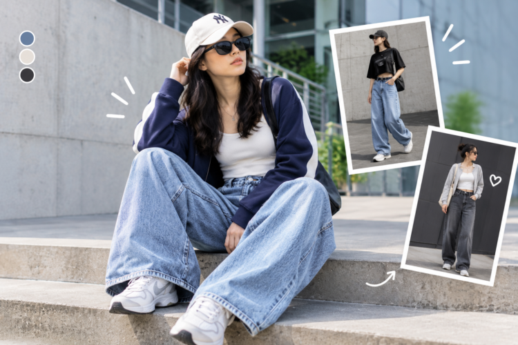 Baggy Jeans Wanita Gaya Streetwear yang Kekinian